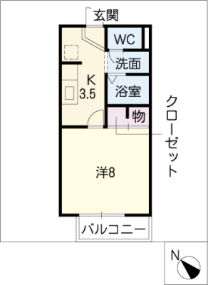 サンフラワー田中山 1階