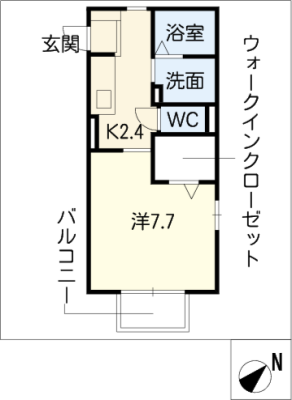 パストラル美山Ⅱ 2階