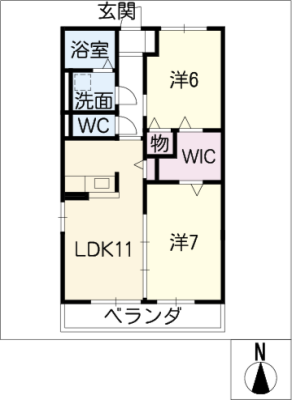 Ａｄｍｉｒｅｚ　ＦⅢ 1階