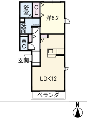 エトワールＮ 2階