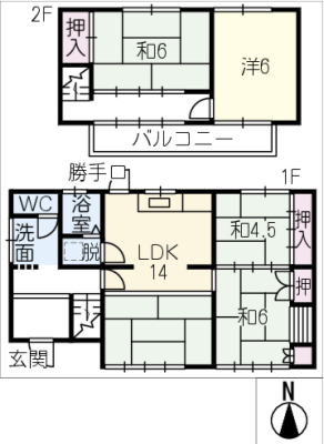 豊田市朝日ケ丘１丁目戸建 