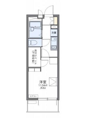 レオパレスウイング元城Ｂ 3階