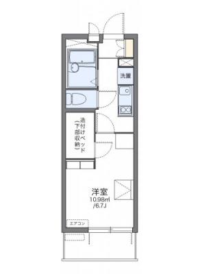 レオパレスウイング元城Ｂ 4階