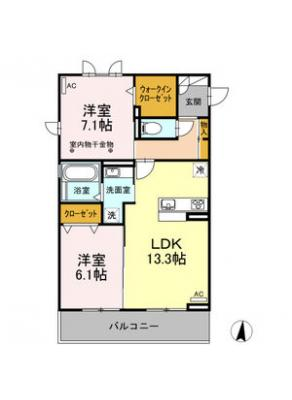 クロッカス宇野 2階