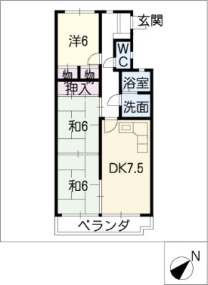 東綜ハンズマンション多加木 3階