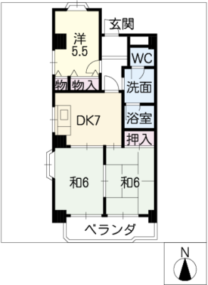 大宮セントラルマンション 7階