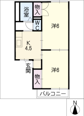 タウン永井 1階