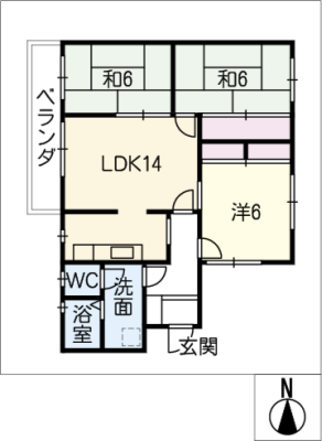 東綜ハンズマンション丹陽 2階