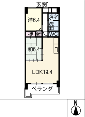 メゾン・ド・オーシマⅡ 5階