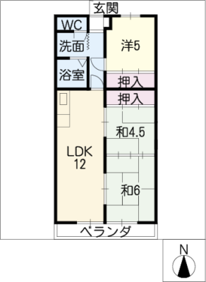 ダイアヒルズ花池 4階