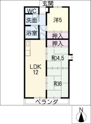 ダイアヒルズ花池 4階