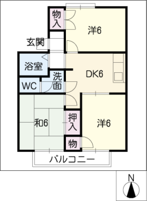 ドミールＮＡＭＵ 2階