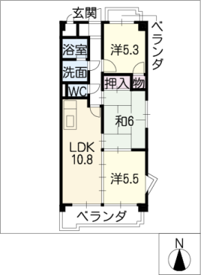 グランドールナカシマ 1階