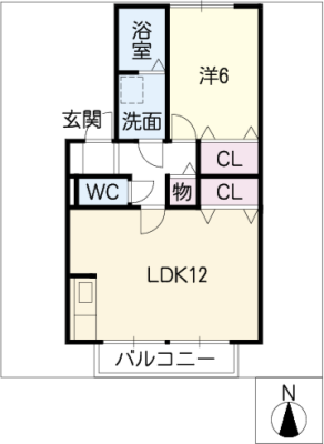 グリーンヒルＣ 1階