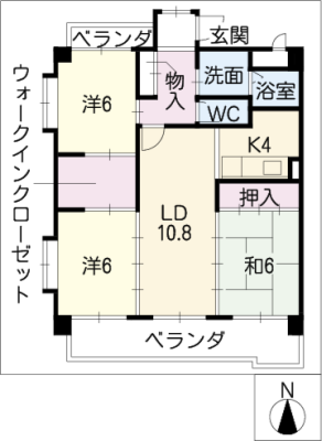 キャステール 3階