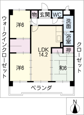 キャステール 1階