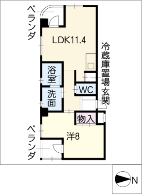 サンローズ八幡 4階