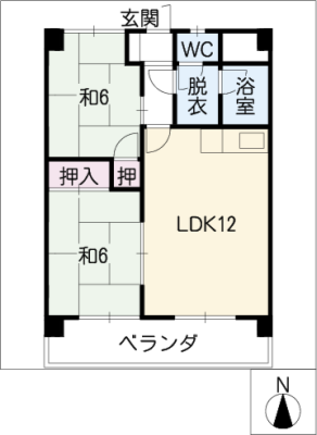 若草ハイツ 3階