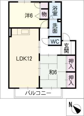 アメニティーソレイユ 2階