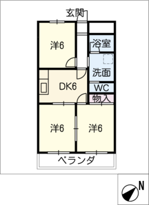 パークサイド多加木 3階