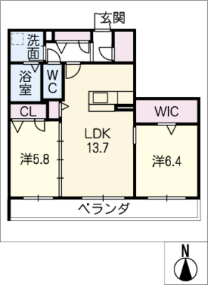 フェリーク　アン 3階