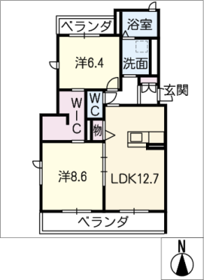 シャーメゾン休郷Ｗｅｓｔ