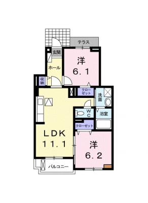 ヴェーク　フルス　Ｂ 1階