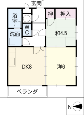 アーバンポイント鳴海 4階