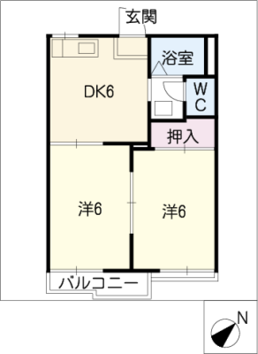 ホワイトハイム 1階