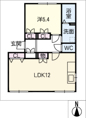 パークタウン琴坂Ｃ 1階