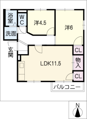 フレグランス万場山Ｂ棟