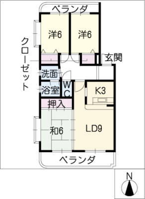 パープルタウン 1階