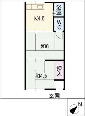 柘植貸家 1階