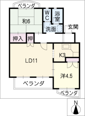 カーサタツミ 3階