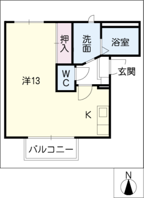 エクセルなるみＡ棟 2階