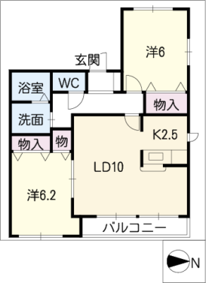 メゾンナルミ 1階