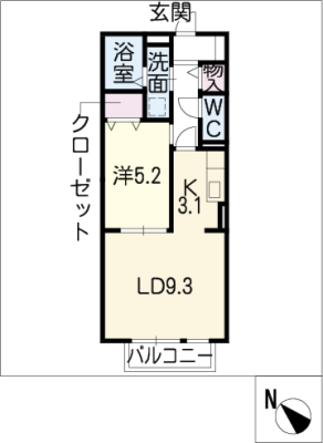 グランドールコート　Ａ棟 2階