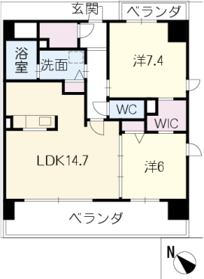 クロスポイント中汐田 8階