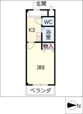 シャトレ浦里 3階