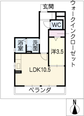 シャローム　Ａ棟 1階