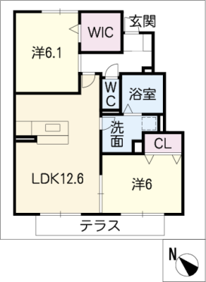 シダーヒルズ東山Ｂ