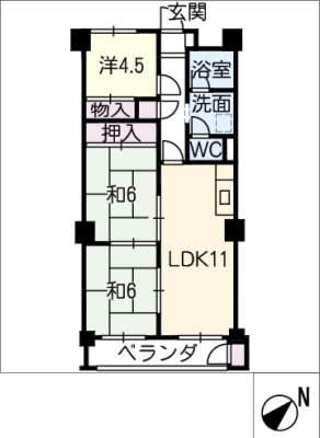 鳴海グランドハイツＣ－２０２