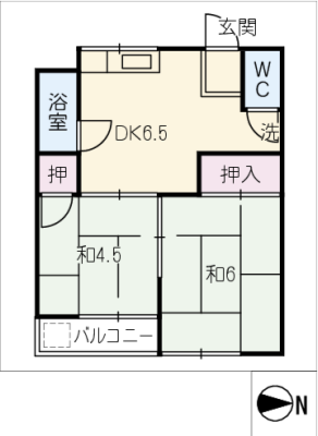 辰野荘 1階