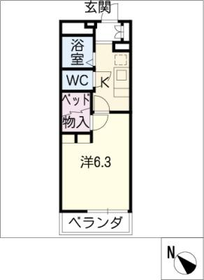 レオパレスグリーンフォレスト 2階