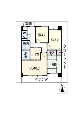 ライオンズマンション左京山第５ 5階