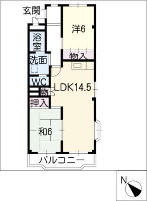 アメニティーハイツ・岩本 1階