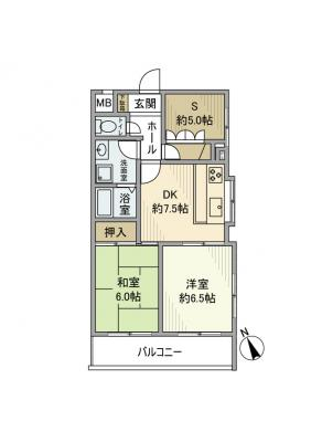 コンセール東ヶ丘Ａ棟 2階