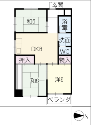 イーストコメマツ 4階