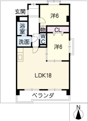 学戸スカイマンション 6階