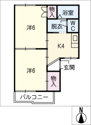 サンライズ河原 2階